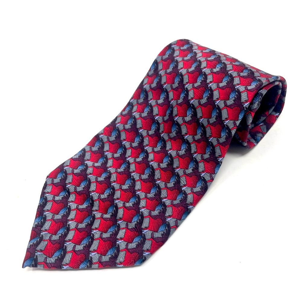 The Nature Conservancy Handmade 100% Silk Tie Pompano Tropical Fish, Ichthyology